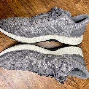 Adidas PureBoost DPR Running Shoes - Gray Size 10